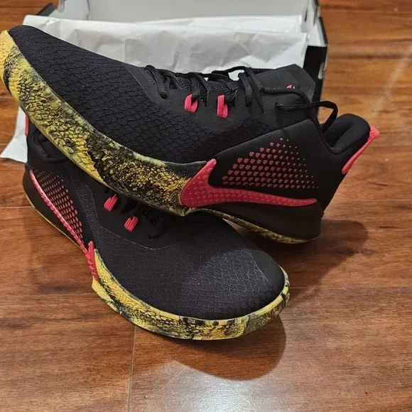 Men\'s UNWORN Nike Mamba Fury size 13 Size 13 - Nike Mamba Fury Snakeskin - Black Smoke Grey for  main image 2